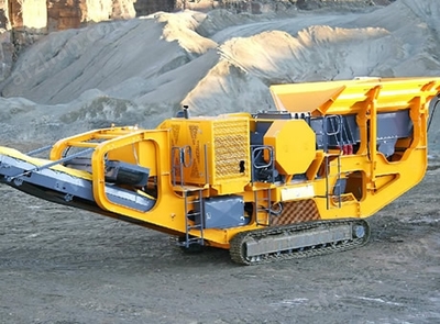 履帶式顎破反擊破移動站