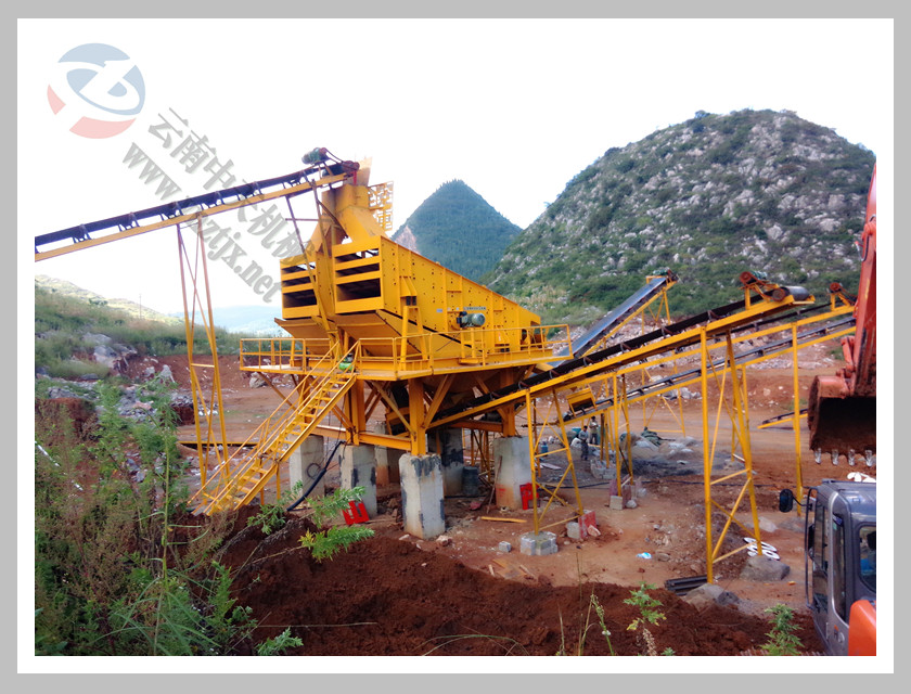 云南中天礦山機械設(shè)備制造,云南昆明鵝卵石、玄武巖、花崗巖、石灰?guī)r鄂式破碎機,反擊式破碎機,二合一破碎機,制砂機,給料機,石料生產(chǎn)線,制砂生產(chǎn)線-日產(chǎn)2500-3500噸案例-圖片中心